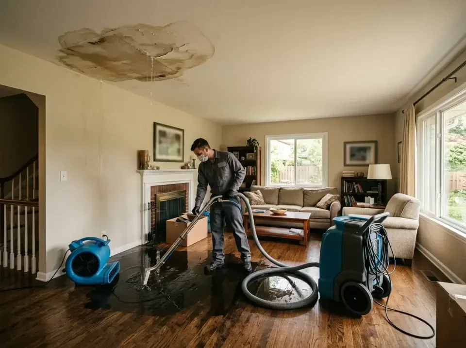 attic-pipe-burst-ceiling-drip-008 — frequently asked questions, Water Damage Restoration & Carpet Care in Mentor-on-the-Lake…
